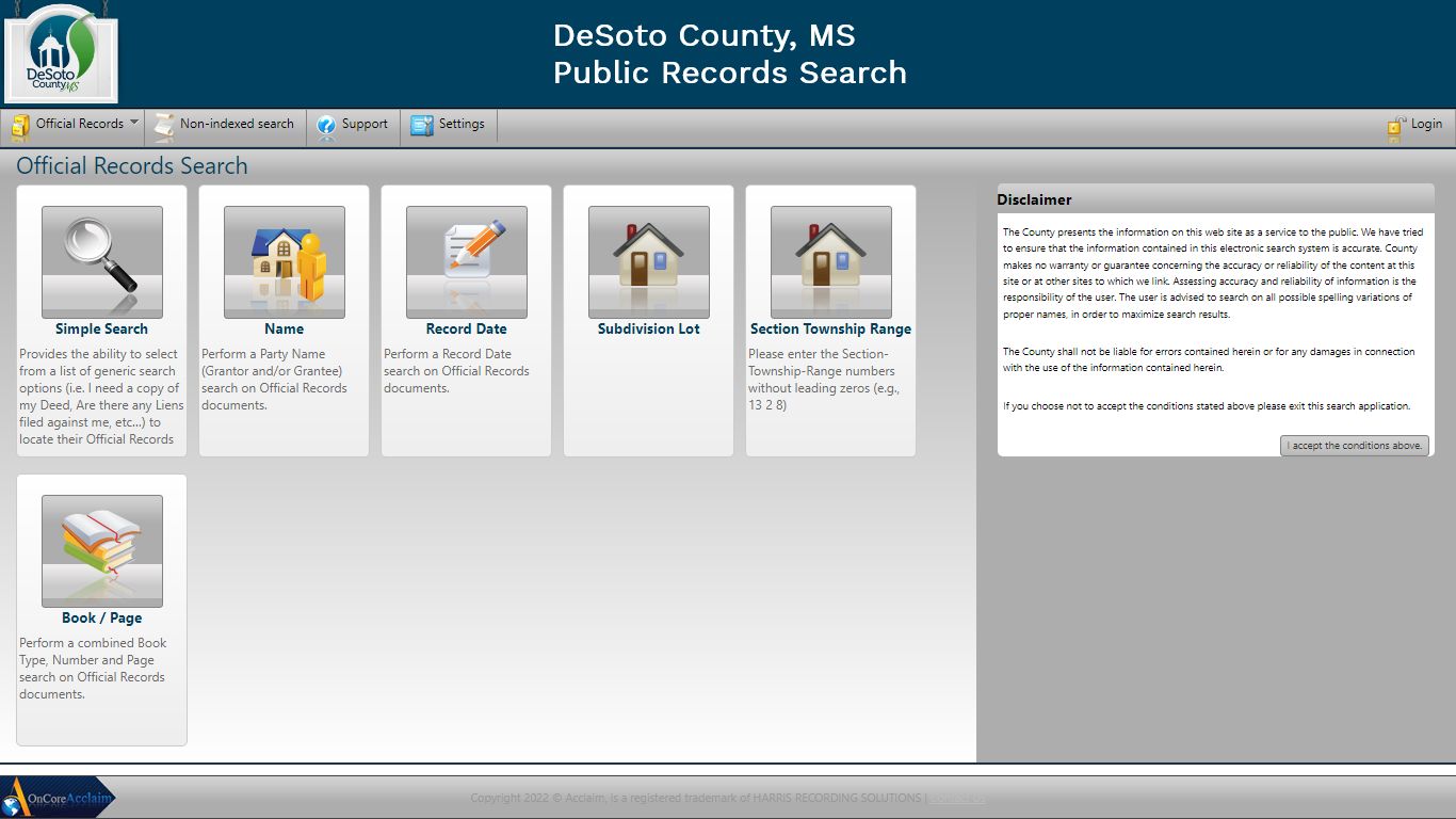 DeSoto County Public Records Search